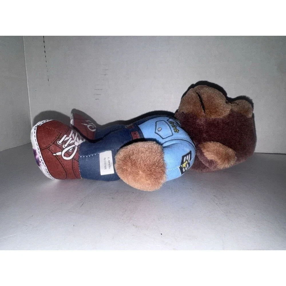 Side Eye Monkey Plush Police Officer Stuffed Animal 10” Funny Cartoon Toy Meme